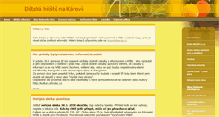 Desktop Screenshot of hriste.ohrobec.cz